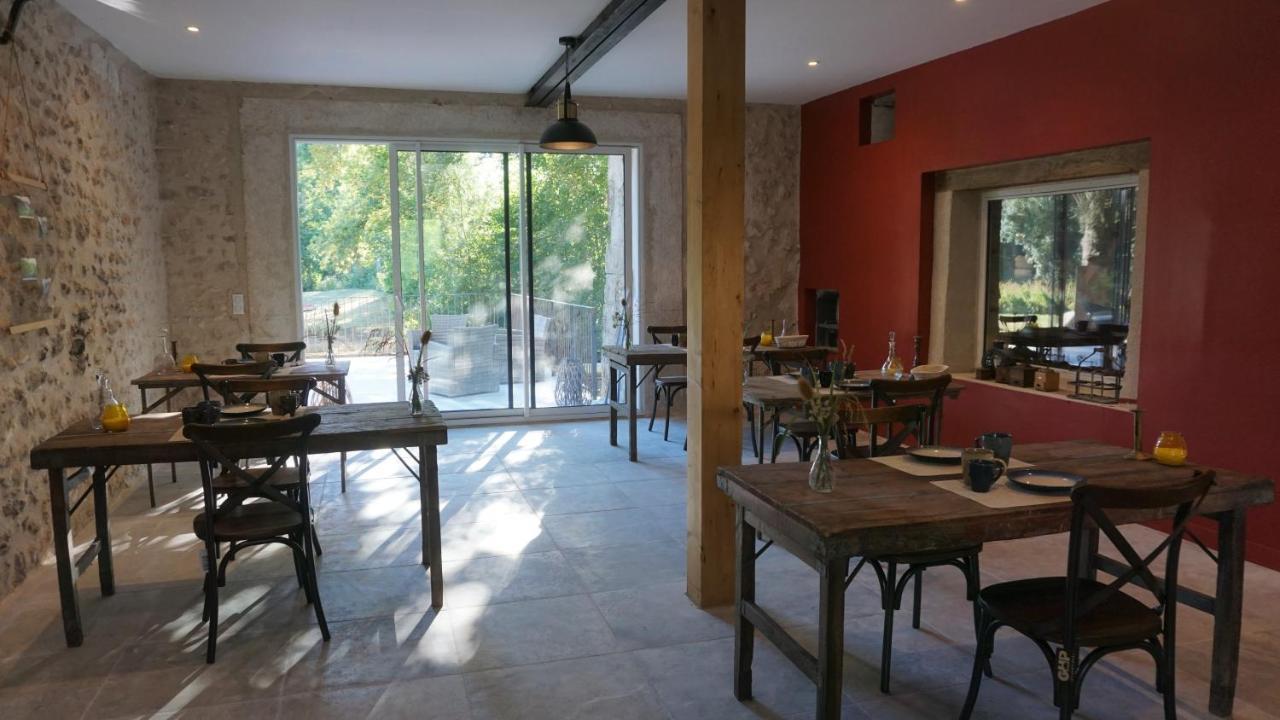 Le Moulin De Moquesouris - Chambres D'Hotes Et Table D'Hote Nazelles-Negron Esterno foto